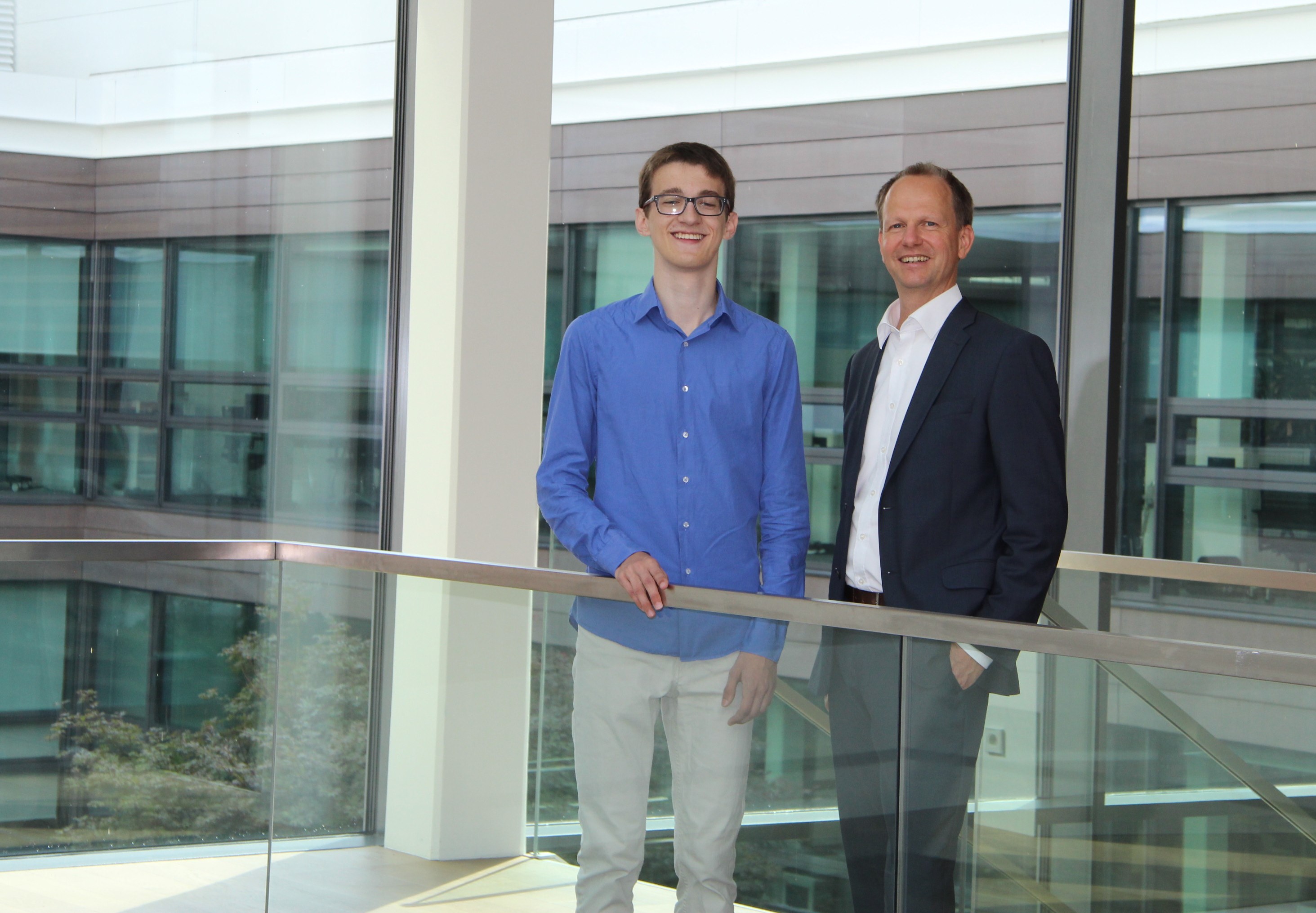 Ferdinand Elsner mit Dr. Michael Geier